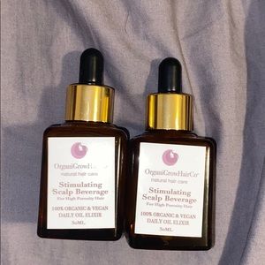 Stimulating scalp beverage